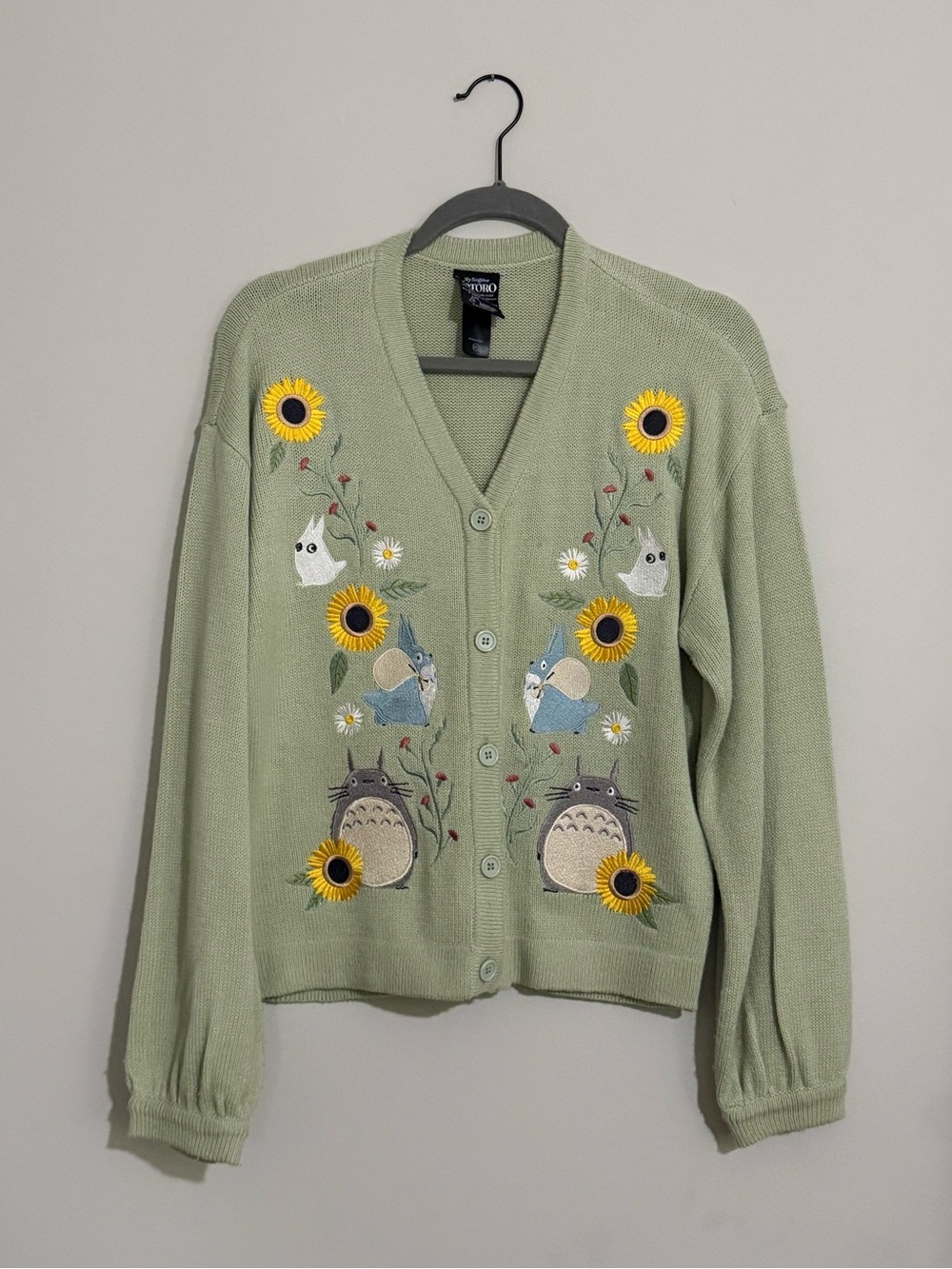 Studio Ghibli, Totoro Embroidered Sweater